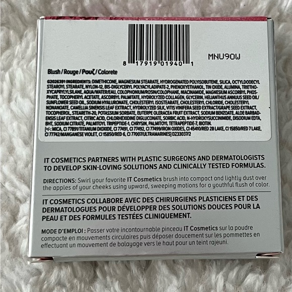 It Cosmetics BY BYE PORES BLUSH SWEET CHEEKS NIB Discounted Shipping - Picture 6 of 6